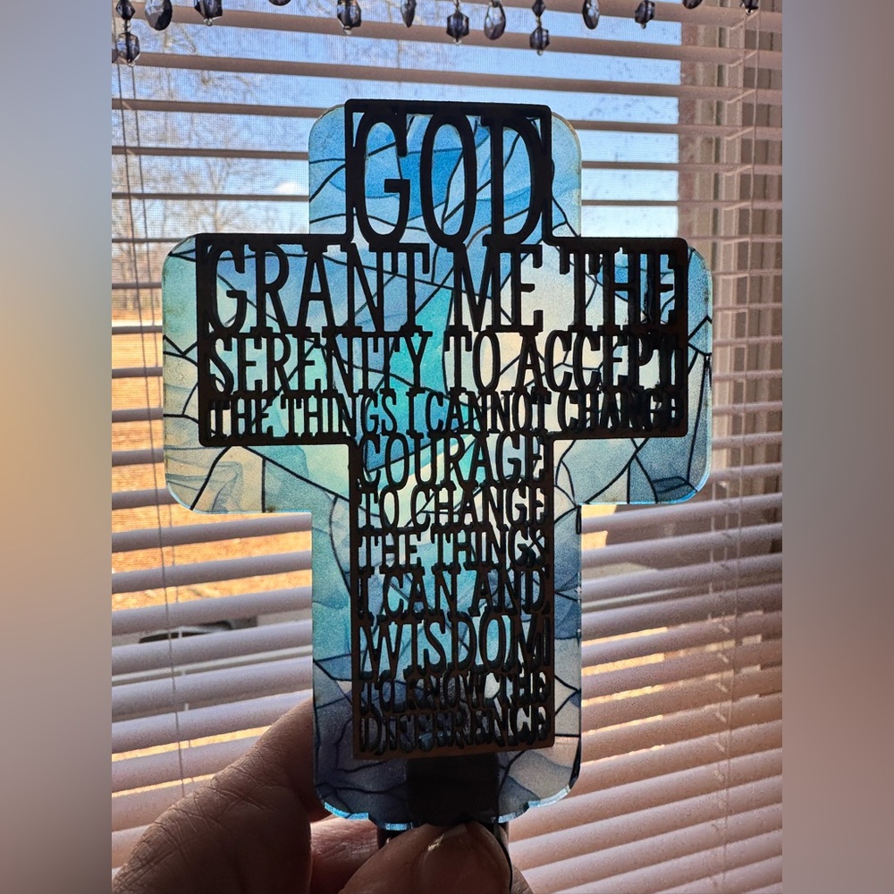 Hand crafted by me custom nightlight wood/acrylic made to order - Picture 7 of 15